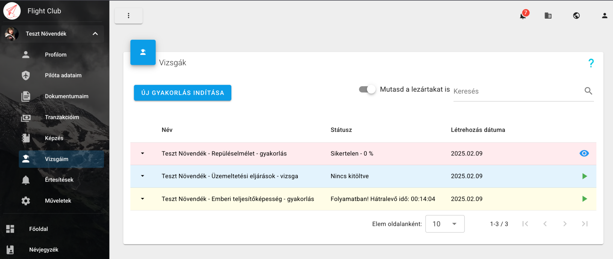 Taking Exams and Practice